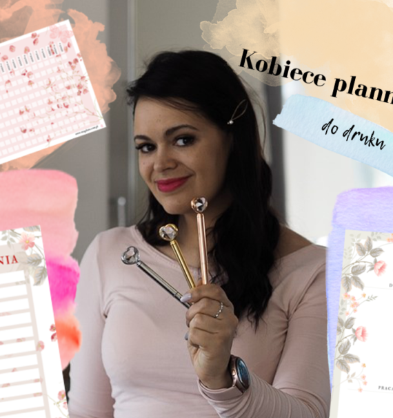 kobiece plannery do druku