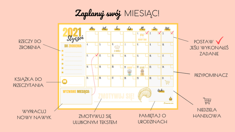 darmowy kalendarz 2021