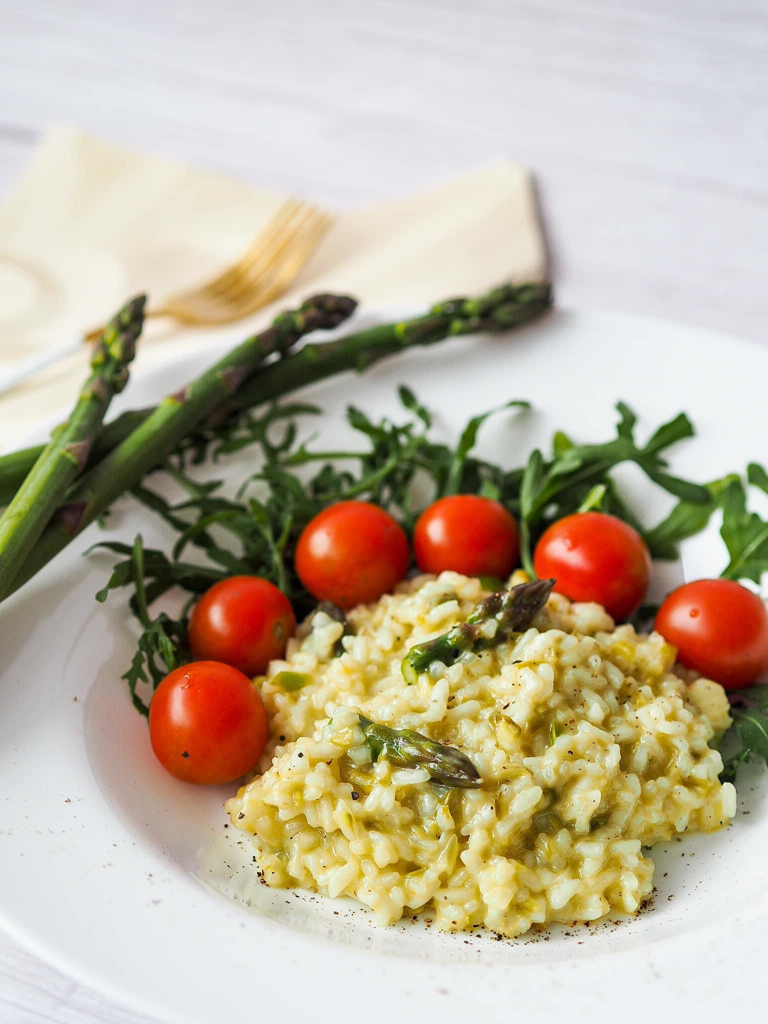  Risotto szparagowe